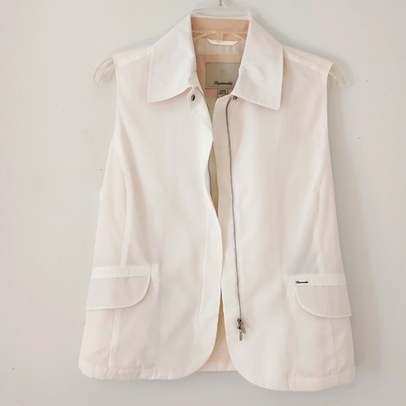 Faconnable Waterproof Zipperd Vest - Picture 1 of 9